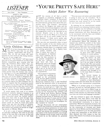 Issue page