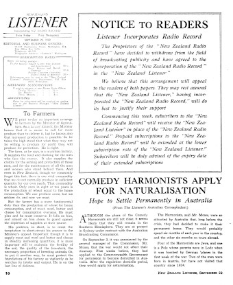 Issue page