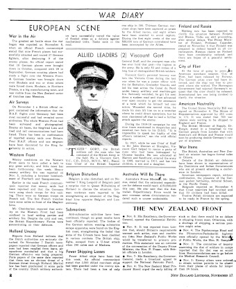 Issue page