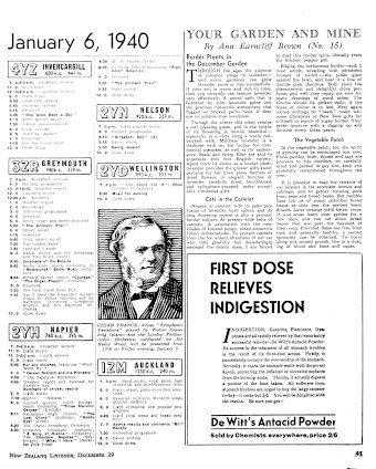 Issue page
