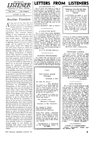 Issue page