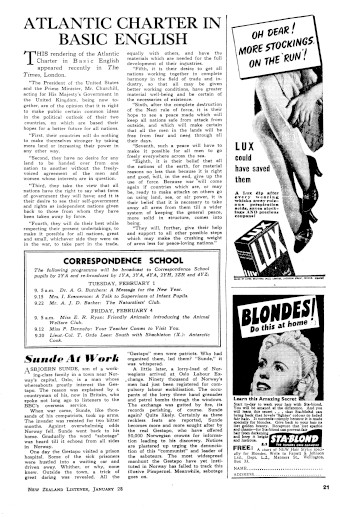 Issue page