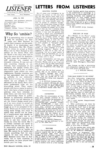 Issue page