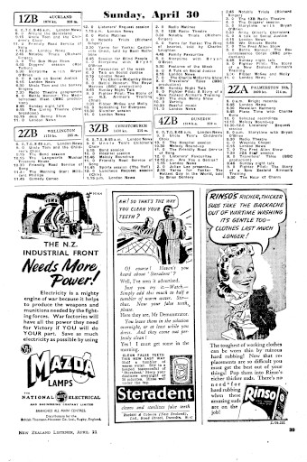 Issue page