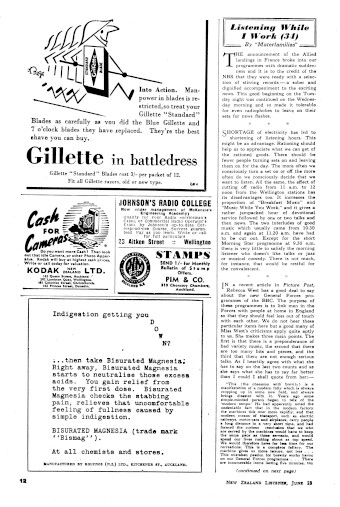 Issue page
