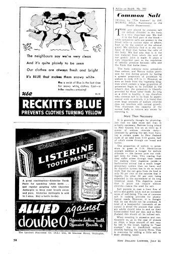 Issue page