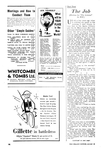 Issue page