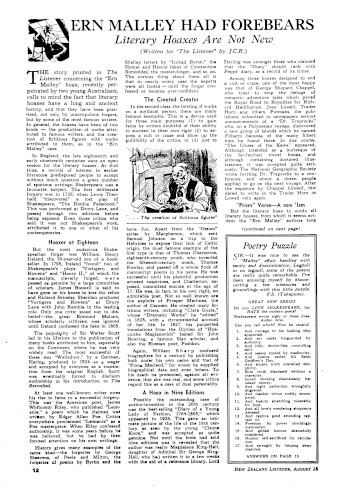 Issue page