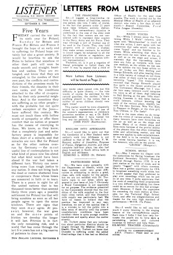 Issue page