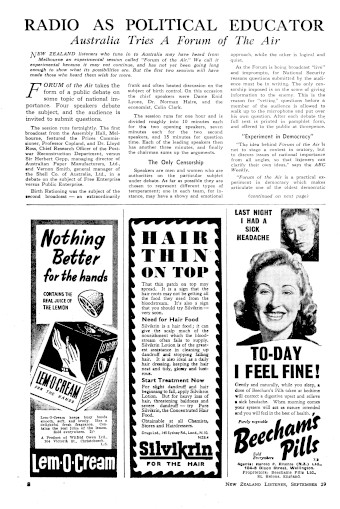 Issue page