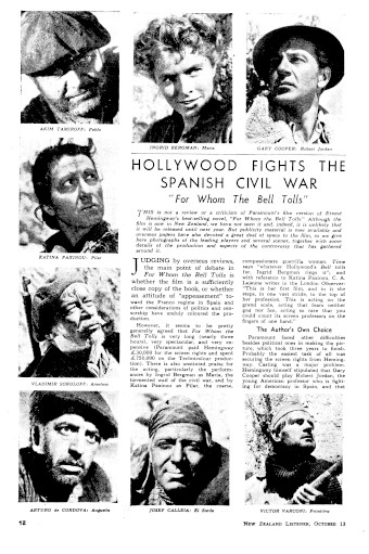 Issue page