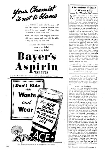 Issue page