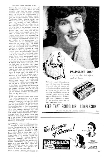 Issue page