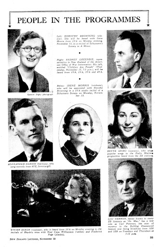 Issue page