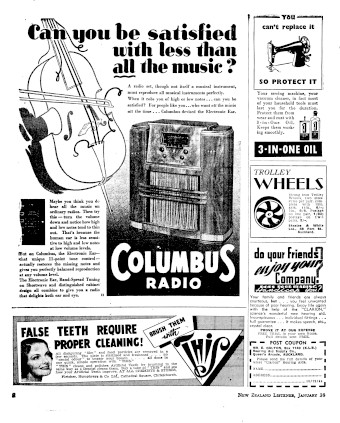 Issue page