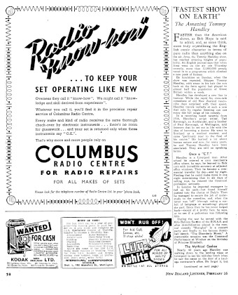 Issue page