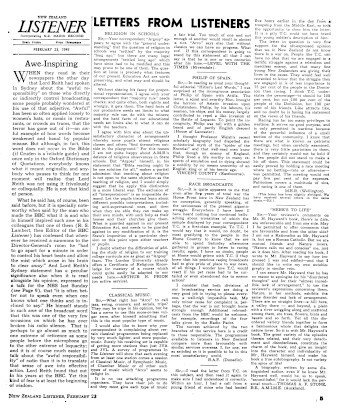 Issue page