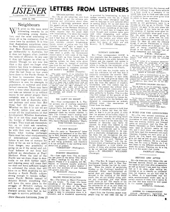 Issue page