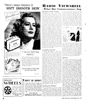 Issue page