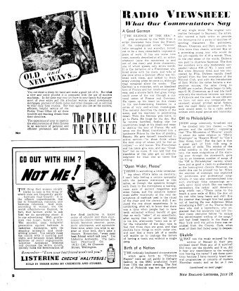 Issue page