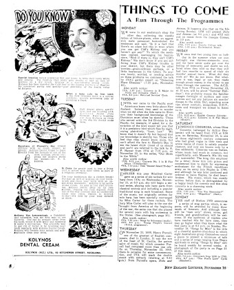 Issue page