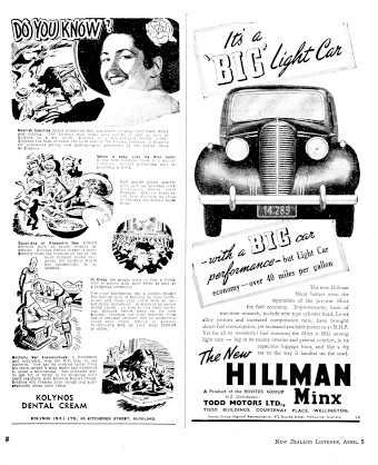 Issue page