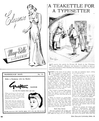 Issue page