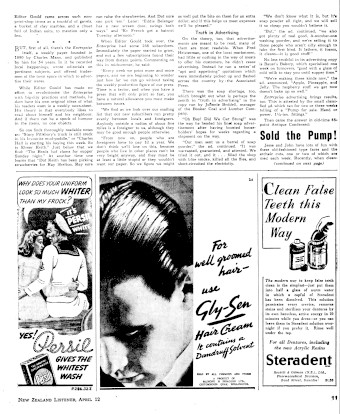 Issue page
