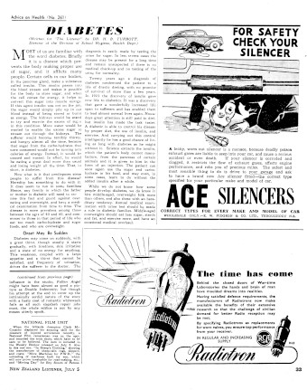 Issue page