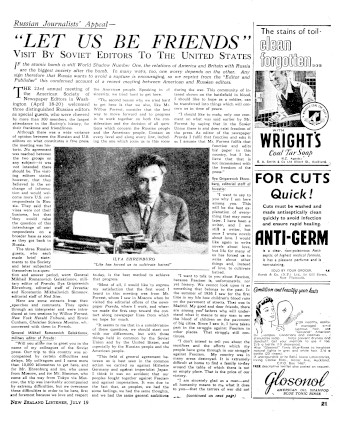 Issue page