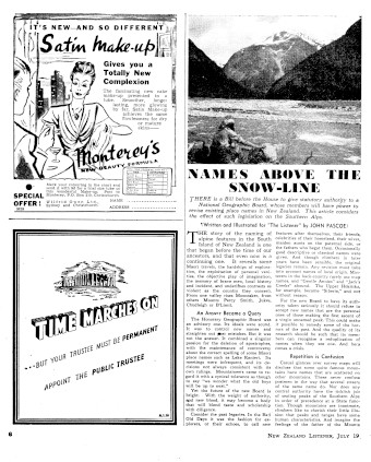 Issue page