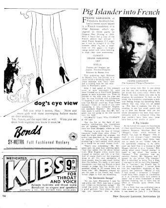 Issue page