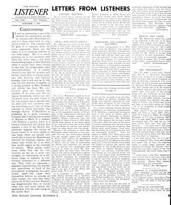 Issue page