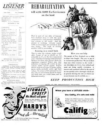 Issue page