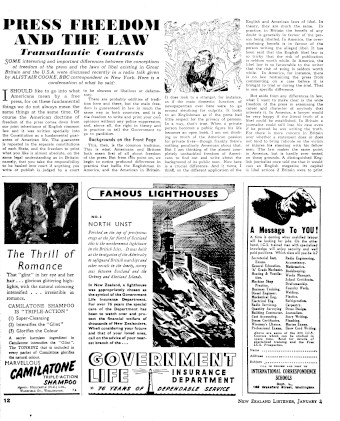 Issue page