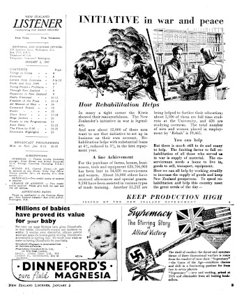 Issue page
