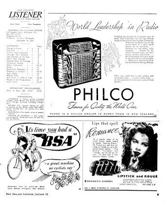 Issue page
