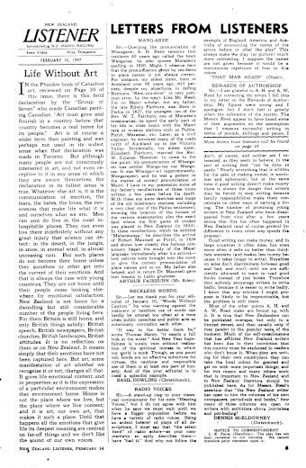 Issue page