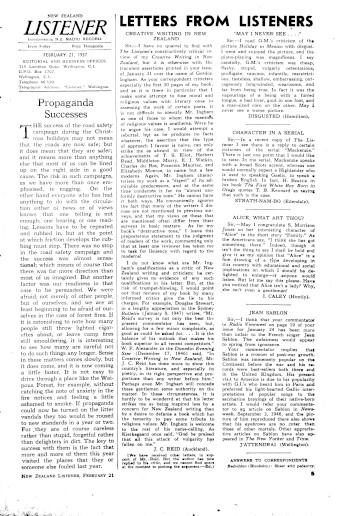 Issue page