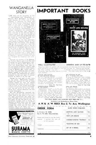 Issue page