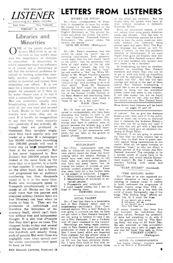 Issue page