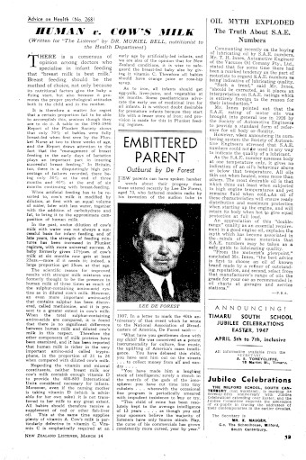 Issue page