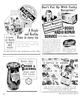 Issue page
