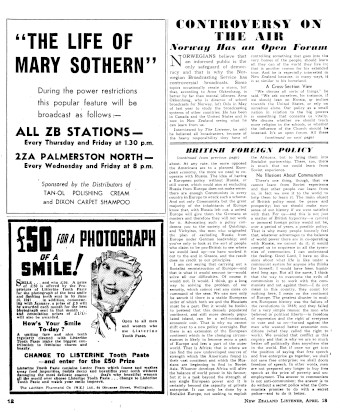 Issue page