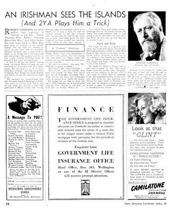 Issue page