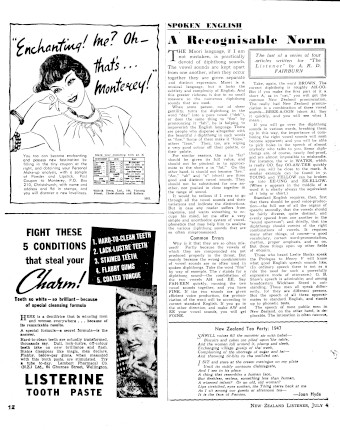 Issue page