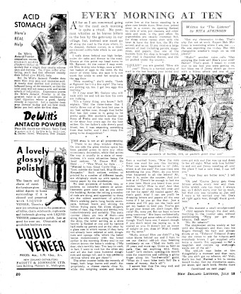 Issue page