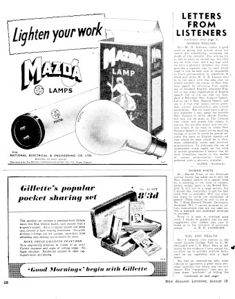 Issue page