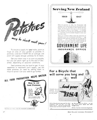 Issue page