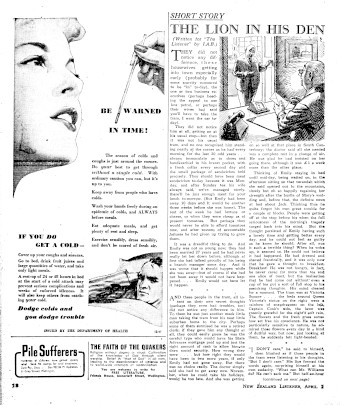 Issue page